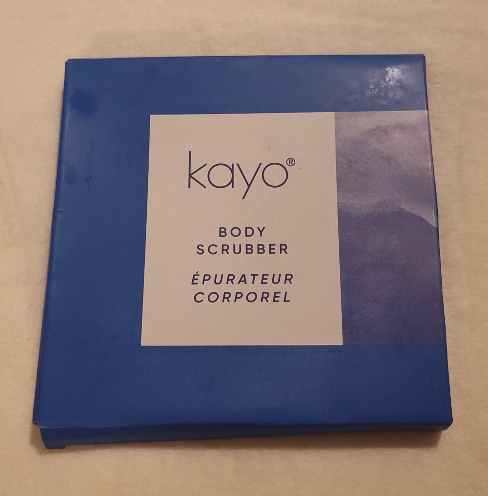 Kayo Blue Body Scrubber